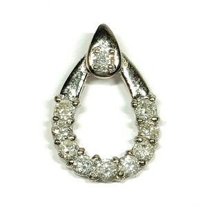 Pendant Head Diamond 0.3ct Platinum
